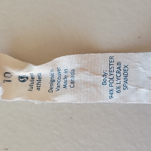 Lululemon Size 10 Midnight Iris Cool Racerback Tank - Picture 8 of 8